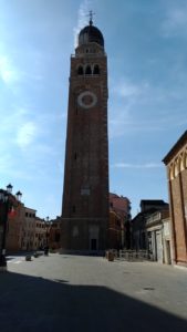 Campanile del Duomo centro di Chioggia