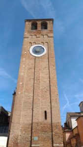 Torre dell'Orologio di Sant'Andrea centro storico di chioggia