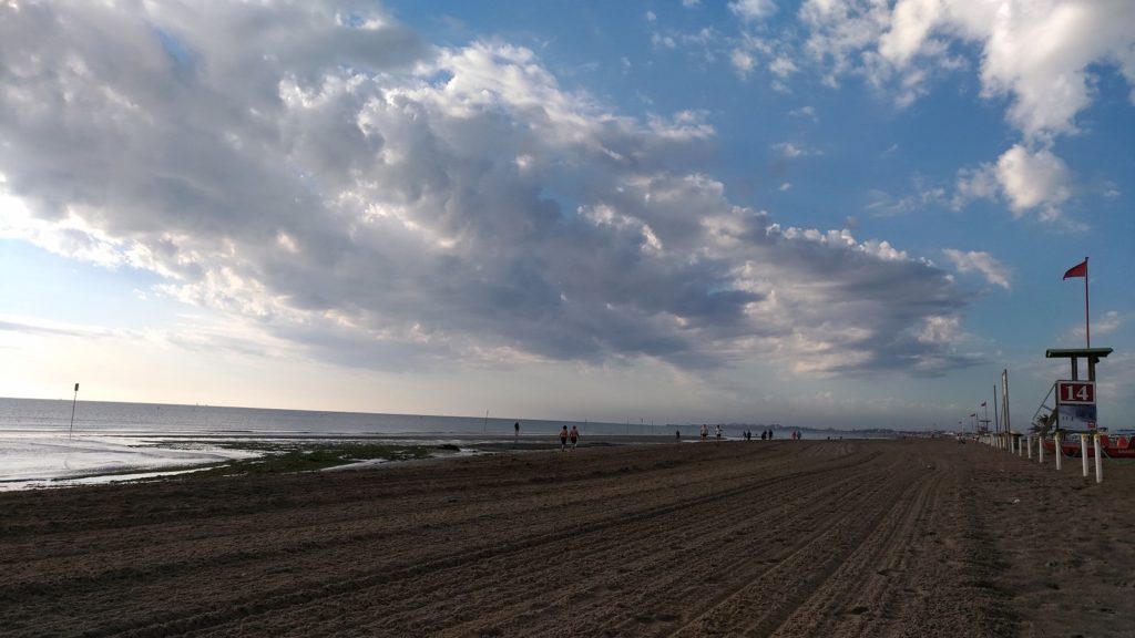 la spiaggia a sottomarina