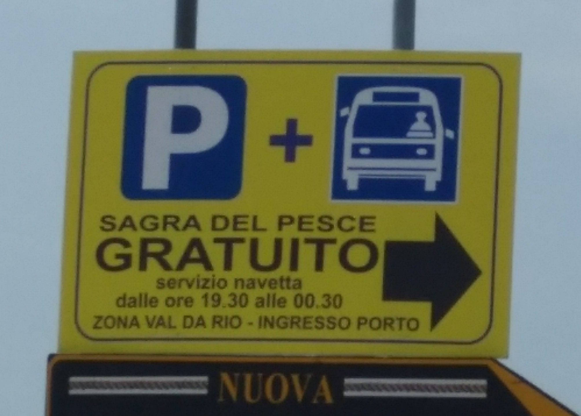 Parcheggi sagra del Pesce