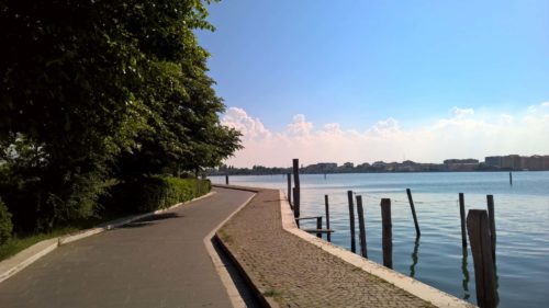 foto della laguna di chioggia