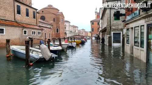 chioggia immagini acqua alta