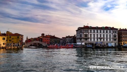 Chioggia vista dalla laguna veneta