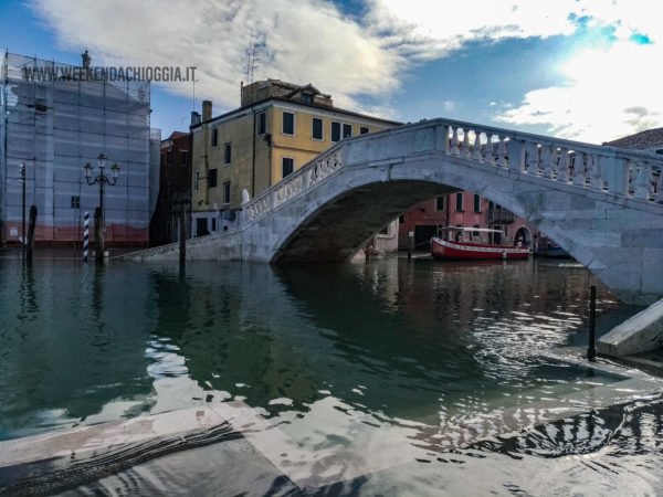 IMMAGINI DI VIGO CON L'ACQUA ALTA