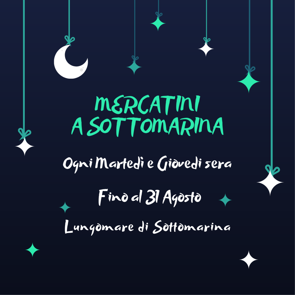 mercatini lungomare sottomarina
