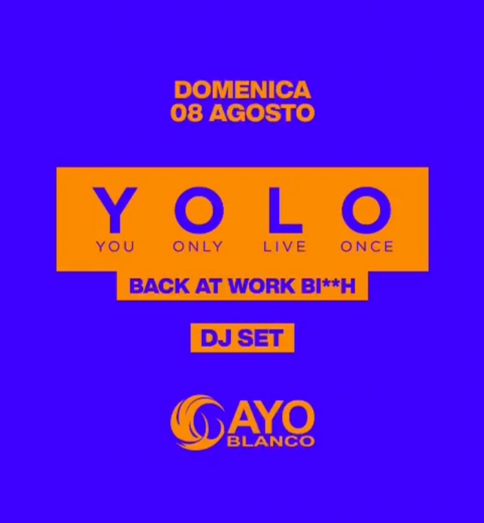 yolo festa dj Sottomarina spiaggia