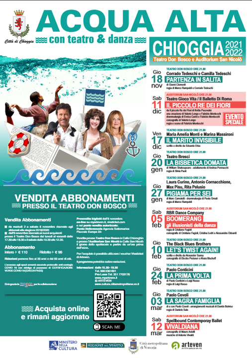 spettacoli teatro danza chioggia