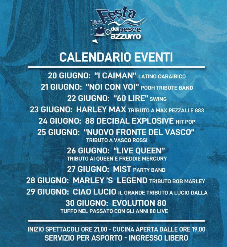 festa del pesce azzurro 2025 chioggia eventi